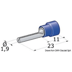 Spinotto giunzione maschio 1-2,5 mmq 14.186.91