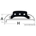 Inserto PVC nero per 44.494.10 44.494.11