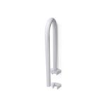 MSV 3700281406993 maniglia di ausilio per bagno Bianco Alluminio 1 pz