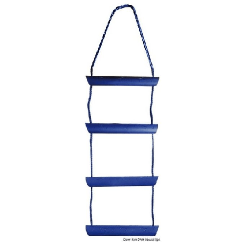 Scaletta corda-plastica 5 gradini 49.524.05