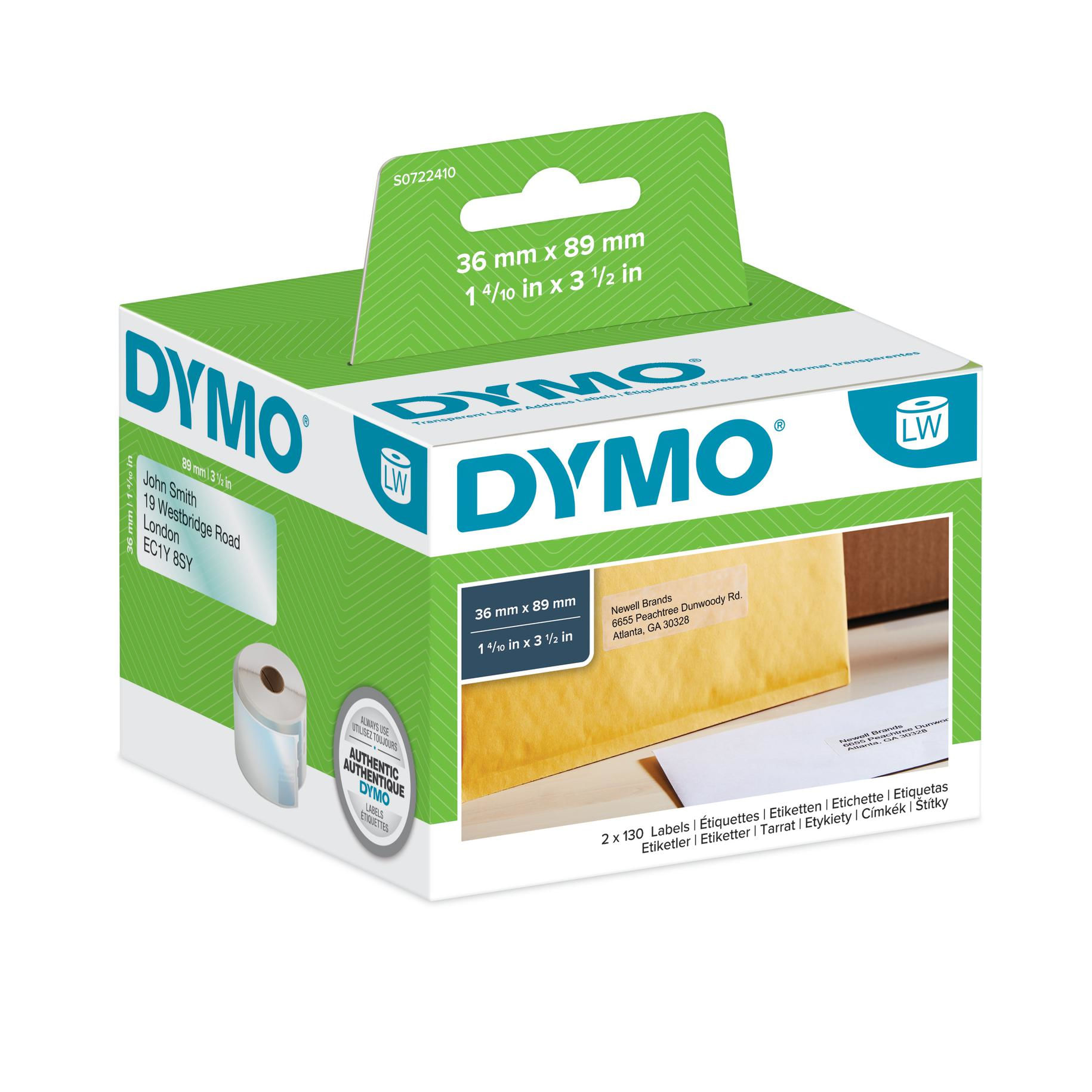 DYMO LW - Etichette indirizzi grandi - 36 x 89 mm - S0722410