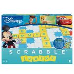 Mattel Games Scrabble Junior Disney, Il Gioco da Tavolo delle Parole Crociate con Immagini dei Personaggi Disney