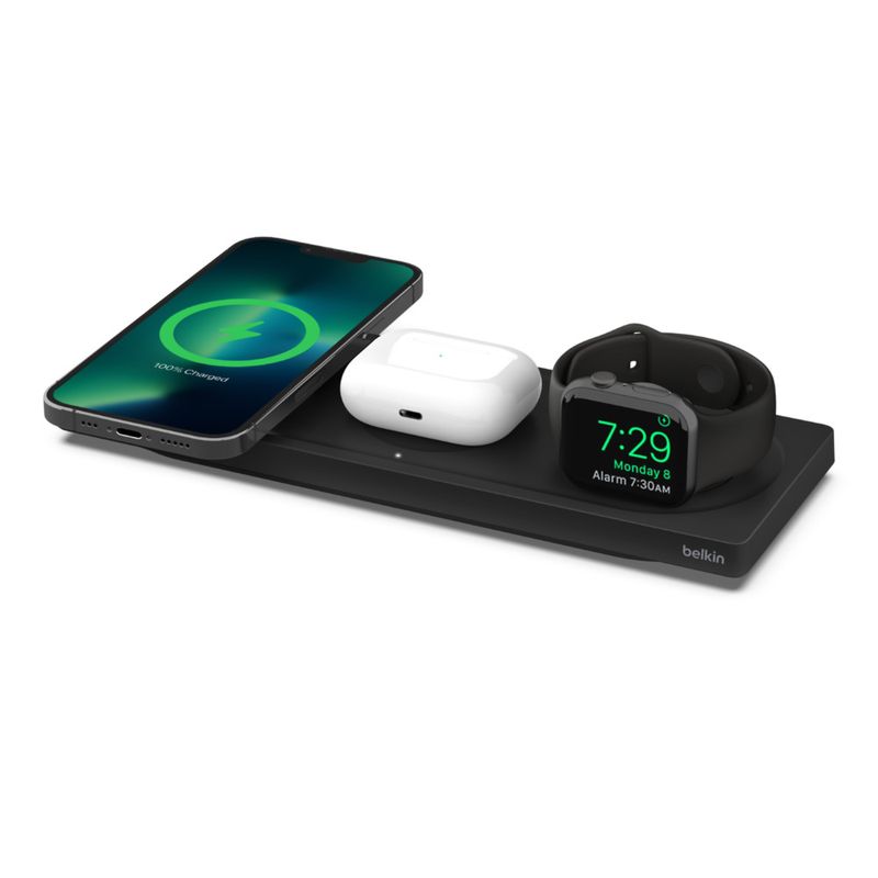 Belkin-BOOST↑CHARGE-PRO-Cuffie-Smartphone-Orologio-intelligente-Nero-Carica-wireless-Ricarica-rapida-Interno