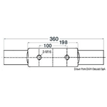 Bitta inox Nordik 360 mm 40.137.06