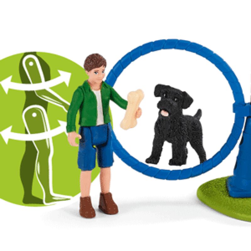 schleich-Farm-Life-Puppy-Agility-Training