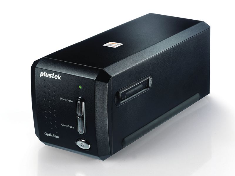 Plustek-OpticFilm-8200i-Ai-Scanner-per-pellicola-diapositiva-7200-x-7200-DPI-Nero