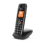 Gigaset-E720-Telefono-analogico-DECT-Identificatore-di-chiamata-Nero