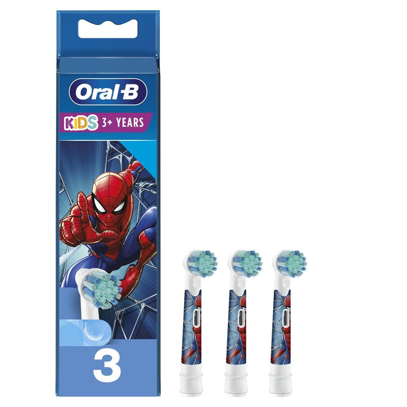 Oral-B-Kids-Marvel-Spiderman-3-pz-Multicolore