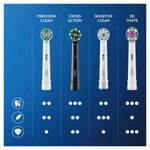 Oral-B-CrossAction-Testine-Di-Ricambio-Edizione-Nera-Con-Tecnologia-CleanMaximiser-Confezione-da-3-Pezzi