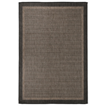 Tappeto da Esterni a Tessitura Piatta 160x230 cm Marrone Scuro