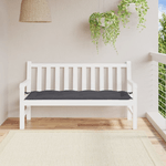 vidaXL Cuscino per Panca Antracite 150x50x7 cm in Tessuto Oxford