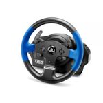 Thrustmaster T150 Force Feedback Nero, Blu USB Sterzo + Pedali PC, PlayStation 4, Playstation 3