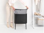 Brabantia-200526-porta-biancheria-60-L-Rettangolare-Nero