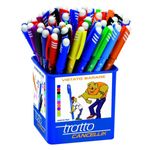 Tratto 826500 penna a sfera Nero, Blu, Verde, Rosso 50 pezzo(i)