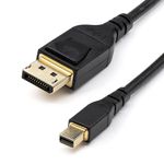 StarTech.com-Cavo-da-Mini-DisplayPort-a-DisplayPort-1.4-certificato-VESA-da-1m--8K-60Hz-HBR3-HDR---Cavo-da-mDP-a-DP-1.4-Super-UHD---Sottile--34-AWG