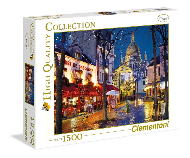 Clementoni-Paris-Montmartre-Puzzle-1500-pz-Citta