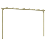 vidaXL Pergola da Giardino Legno di Pino Impregnato 360x200x60 cm