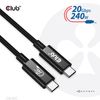 CLUB3D-CAC-1575-cavo-USB-2-m-USB4-Gen-2x2-USB-C-Nero