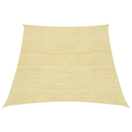 vidaXL Vela Parasole 160 g/m² Beige 3/4x2 m in HDPE