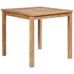 vidaXL Tavolo da Giardino 80x80x77 cm in Legno Massello di Teak