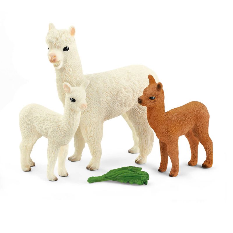 schleich-WILD-LIFE-Alpaca-Set