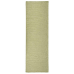 vidaXL Tappeto da Esterni a Tessitura Piatta 80x250 cm Verde