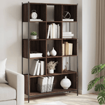 vidaXL Libreria Rovere Marrone 102x28x172 cm in Legno ingegnerizzato