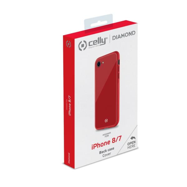 Celly-Diamond-custodia-per-cellulare-119-cm--4.7---Cover-Rosso