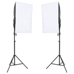 vidaXL Luci Professionali da Studio 2 pz 40x60 cm