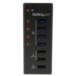 StarTech.com-Hub-USB-3.0-alimentato-a-4-porte-con-3-porte-di-ricarica-USB-dedicate--2-x-1A-e-1-x-2A----Box-esterno-in-metallo-per-montaggio-a-parete