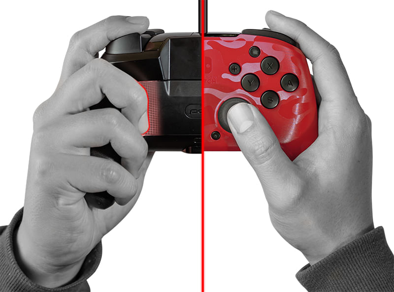 PDP-Faceoff-Deluxe--Audio-Mimetico-Rosso-USB-Gamepad-Analogico-Digitale-Nintendo-Switch