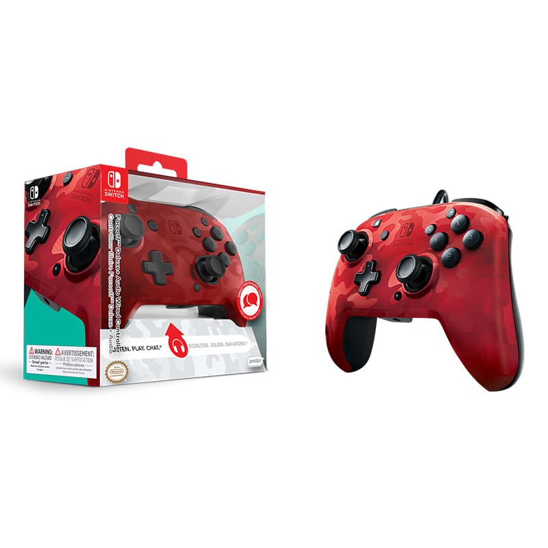 PDP-Faceoff-Deluxe--Audio-Mimetico-Rosso-USB-Gamepad-Analogico-Digitale-Nintendo-Switch