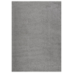 Tappeto Shaggy a Pelo Alto Grigio 120x170 cm