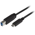 StarTech.com-USB315CB2M-cavo-USB-2-m-USB-3.2-Gen-1--3.1-Gen-1--USB-C-USB-B-Nero