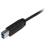 StarTech.com-USB315CB2M-cavo-USB-2-m-USB-3.2-Gen-1--3.1-Gen-1--USB-C-USB-B-Nero