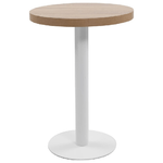 vidaXL Tavolo da Bistrot Marrone Chiaro 60 cm in MDF