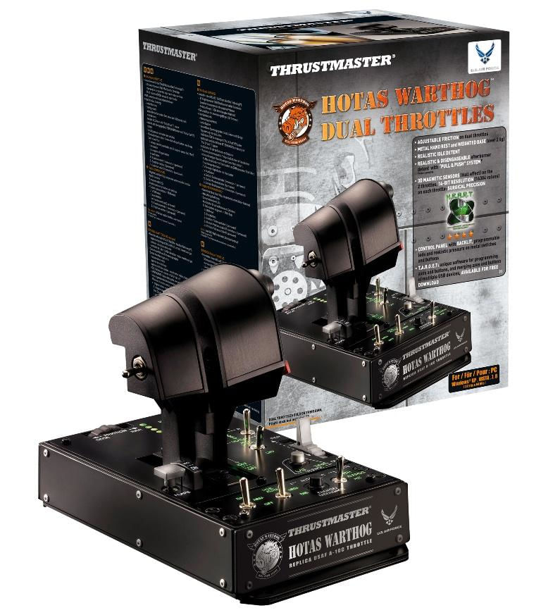 Thrustmaster-HOTAS-Warthog-Dual-Throttles-Nero-USB-Simulazione-di-Volo-PC