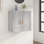 vidaXL Mobile Pensile Grigio Sonoma 60x30x60 cm Legno ingegnerizzato