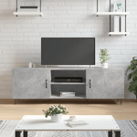 vidaXL Mobile Porta TV Grigio Cemento 150x30x50cm in Legno ingegnerizzato