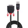 Lindy-41493-cavo-e-adattatore-video-5-m-DVI-D-DisplayPort-Nero