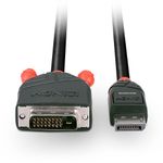 Lindy-41493-cavo-e-adattatore-video-5-m-DVI-D-DisplayPort-Nero