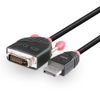 Lindy-41493-cavo-e-adattatore-video-5-m-DVI-D-DisplayPort-Nero