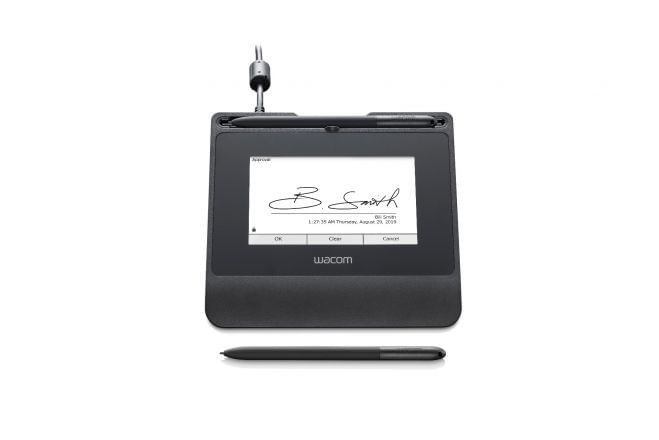 Wacom-STU540-CH2-sign-pad-per-la-cattura-della-firma-Nero