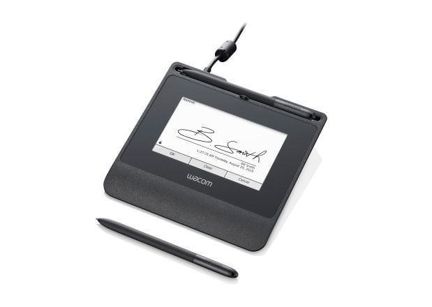 Wacom-STU540-CH2-sign-pad-per-la-cattura-della-firma-Nero