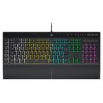 Corsair K55 RGB PRO tastiera Giocare USB QWERTY Italiano Nero