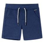 Pantaloncini per Bambini con Coulisse Blu Scuro 140