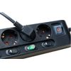 Brennenstuhl-1153110116-prolunghe-e-multiple-2-m-6-presa-e--AC-Interno-Nero