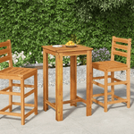 vidaXL Tavolo da Bar da Giardino 60x60x105 cm Legno Massello di Acacia