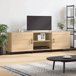 vidaXL Mobile Porta TV Rovere Sonoma 150x30x50 cm in Legno ingegnerizzato