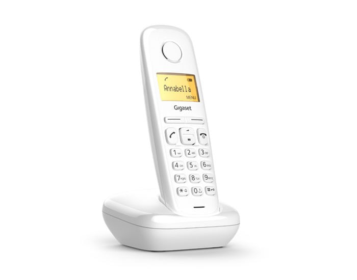 Gigaset-A170-Telefono-analogico-DECT-Identificatore-di-chiamata-Bianco